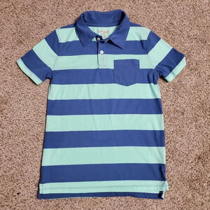 Cat & Jack Boy's Polo Shirt Spring Easter M 8/10